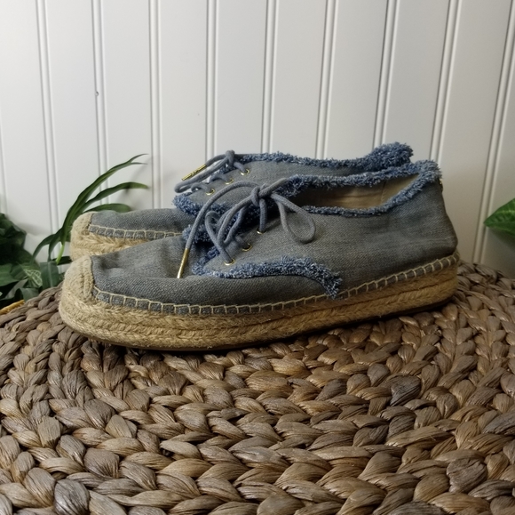 MICHAEL Michael Kors Canvas Espadrille Sneakers - Picture 1 of 7